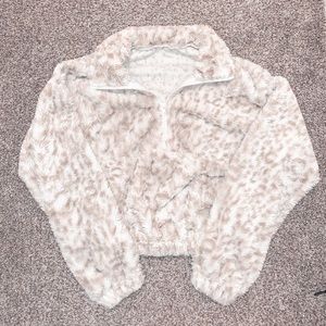 Sherpa Half Zip Pullover